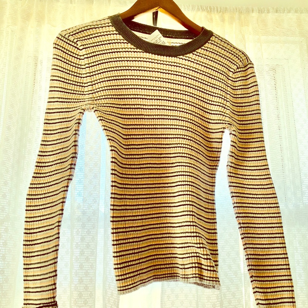 American Eagle striped sweater